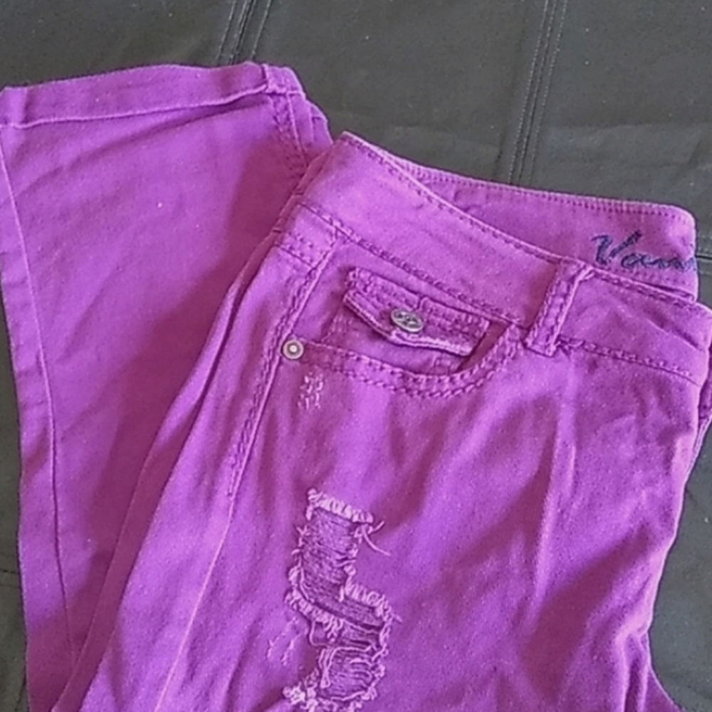 Vanilla Star Purple capri - Picture 3 of 4